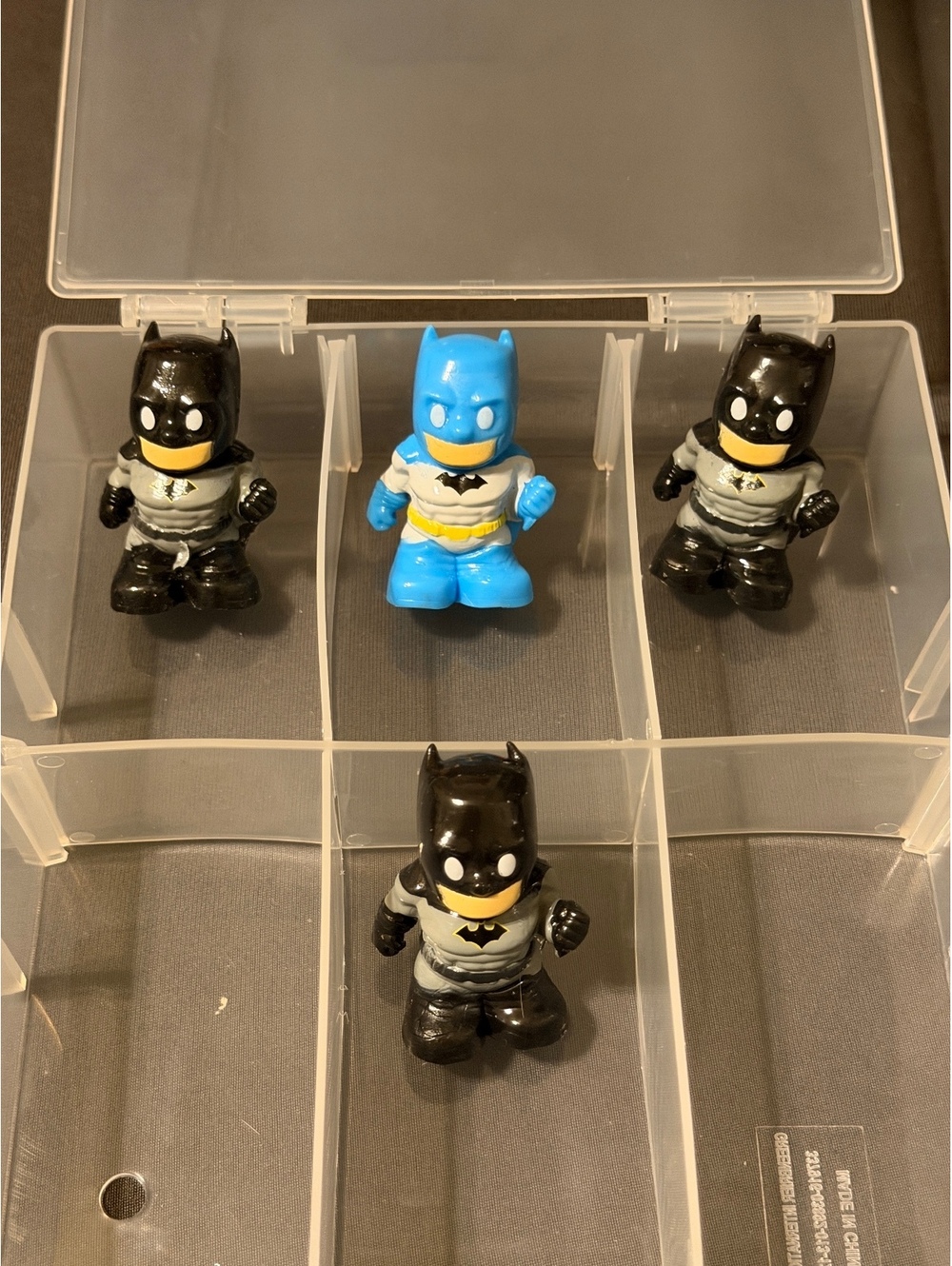 Ooshies Batman Pencil Toppers Lot Of 4.